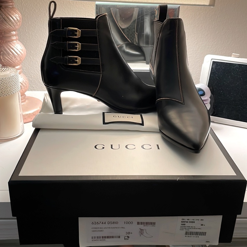 GUCCI Cordovan Lux boot my